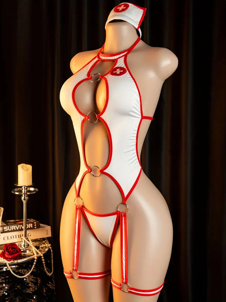 Rosie Nurse Roleplay Bodysuit