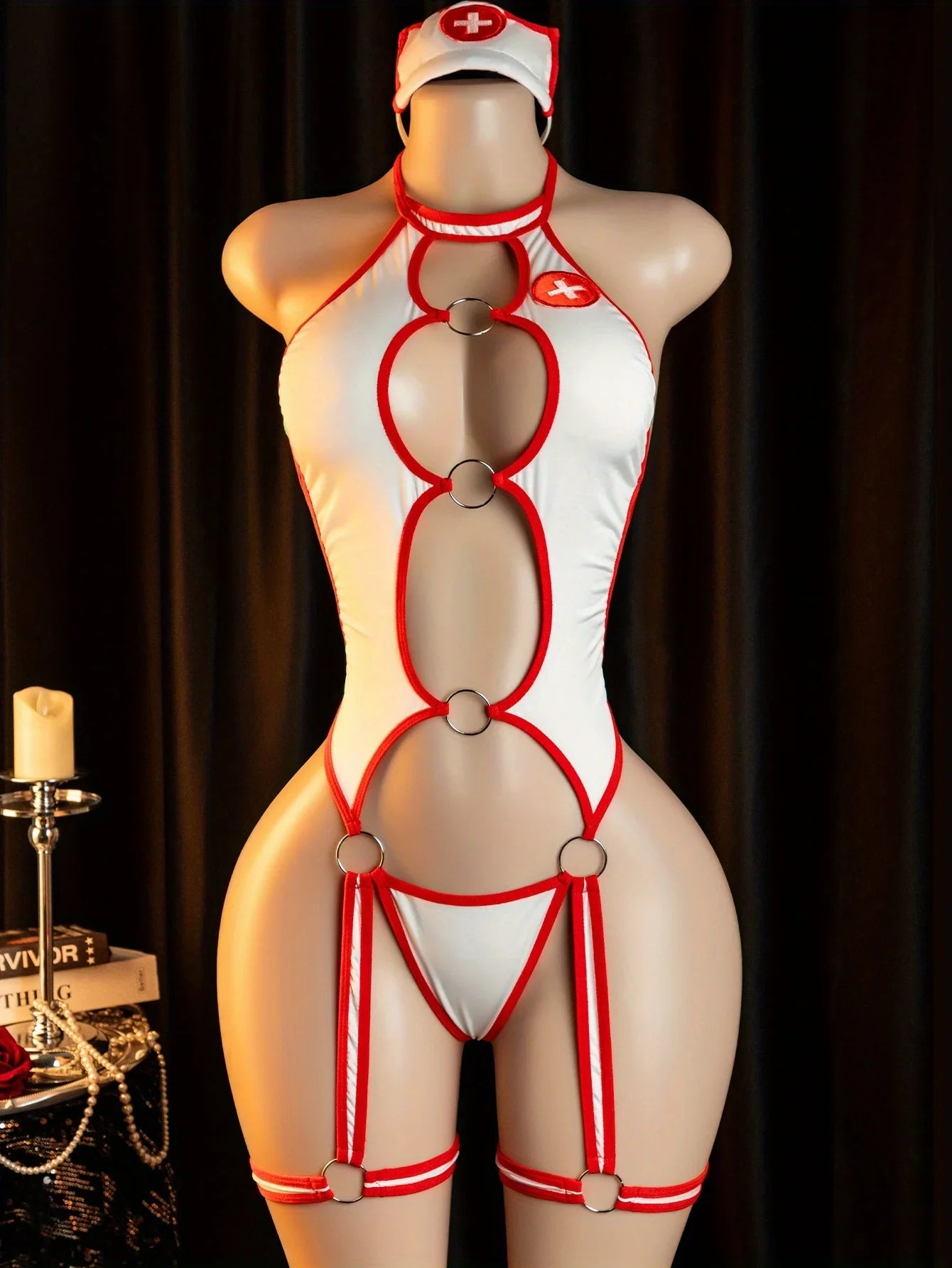 Rosie Nurse Roleplay Bodysuit